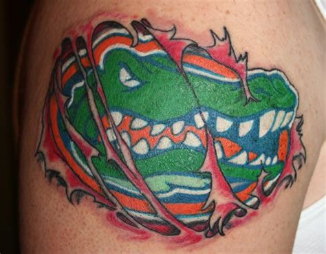 florida gators tattoos